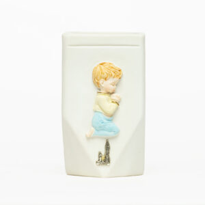 Vase de cimetière garçon Lourdes