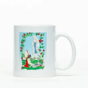 Mug Lourdes et Pape François 