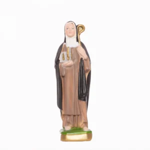Statue de Sainte Brigitte 20 cm