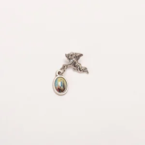 Pin's Ange et Apparition de Lourdes 