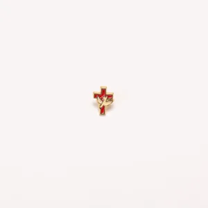 Pin's Croix et Colombe 