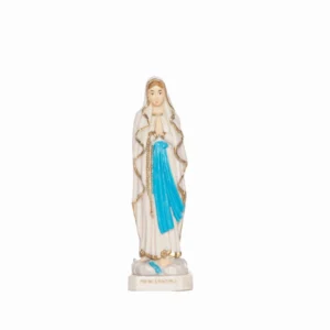 Statue Notre Dame de Lourdes incassable 11 cm 