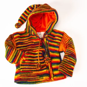 Tricot enfant style péruvien