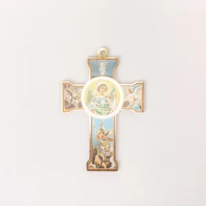 Croix en bois Saint Michel