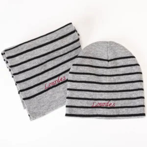 Echarpe et bonnet Lourdes