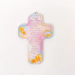 Croix Je vous salue Marie