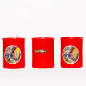 Lot de 3 veilleuses Lourdes