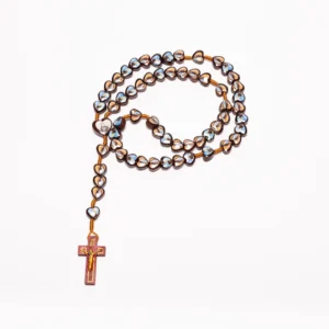 Chapelet en bois Notre Dame de Lourdes 