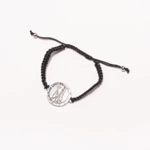 Bracelet noir Lourdes