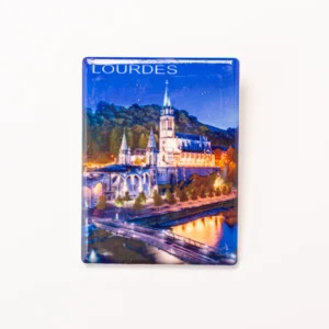 Magnet Basilique de Lourdes nuit 