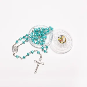Chapelet N.D. de Lourdes avec boîte