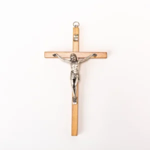 Crucifix en bois d'olivier 20 cm