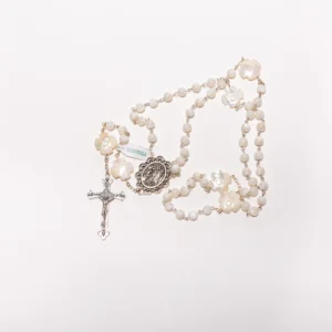 Chapelet de Lourdes en nacre