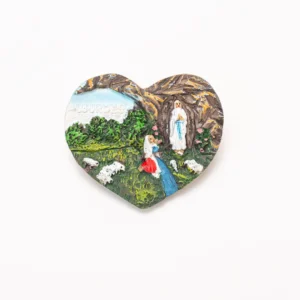 Magnet Cœur Apparition Lourdes