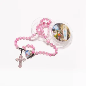 Chapelet de Lourdes avec boîte
