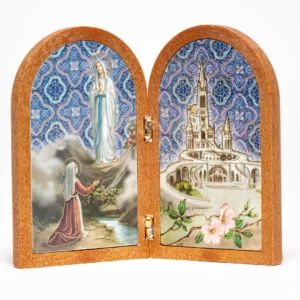 Diptyque Apparition et basilique de Lourdes