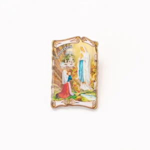 Magnet parchemin Lourdes