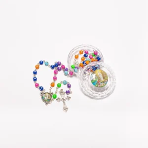 Chapelet Lourdes avec boîte