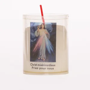 Bougie veilleuse Jésus Miséricordieux