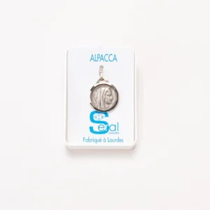 Médaille en alpacca de la Vierge